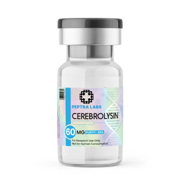 Cerebrolysin 60mg research vial, sealed, labelled, research use only