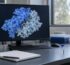 Symulacja tyrzepatydu GLP-1R na monitorze laboratoryjnym